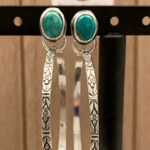 Brincos Boho Vintage em Onix