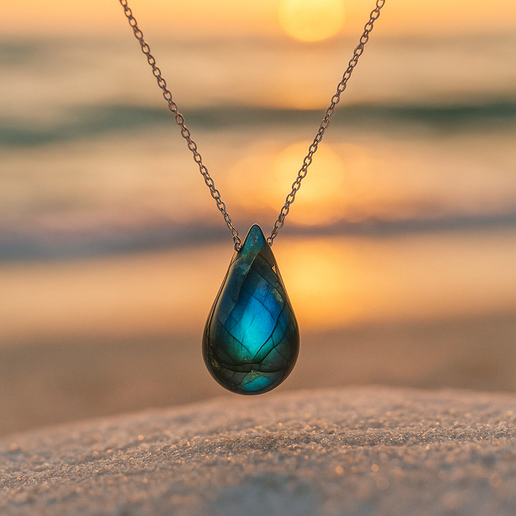 Colar Lagoa de Labradorite