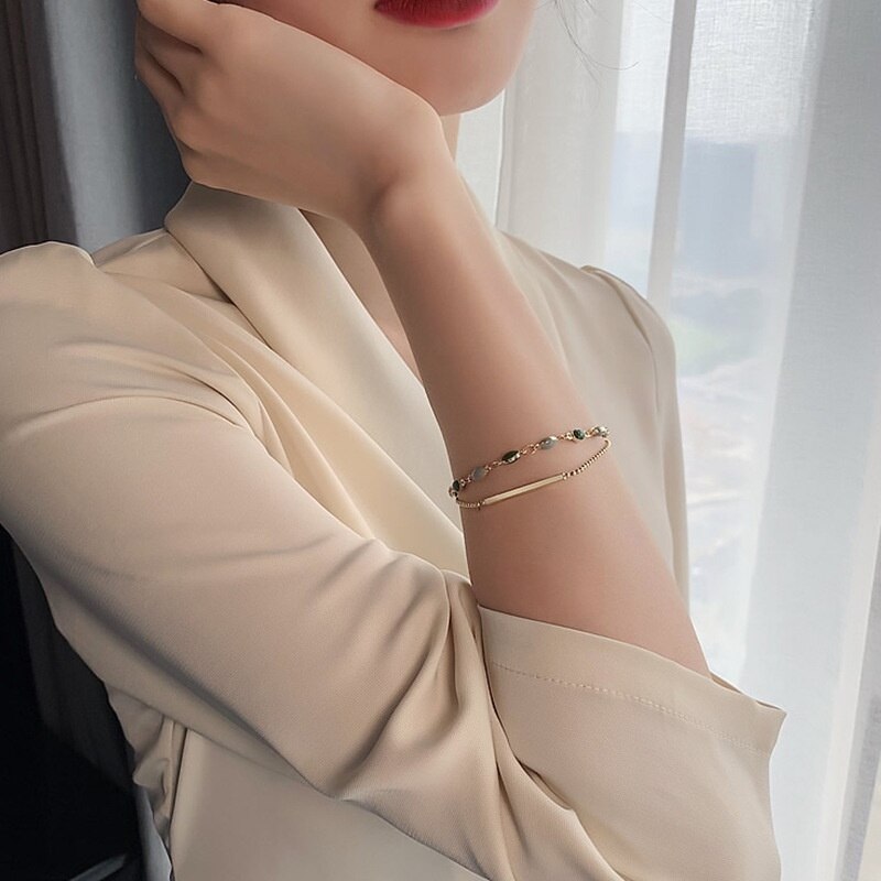 Pulseira Dupla Charme
