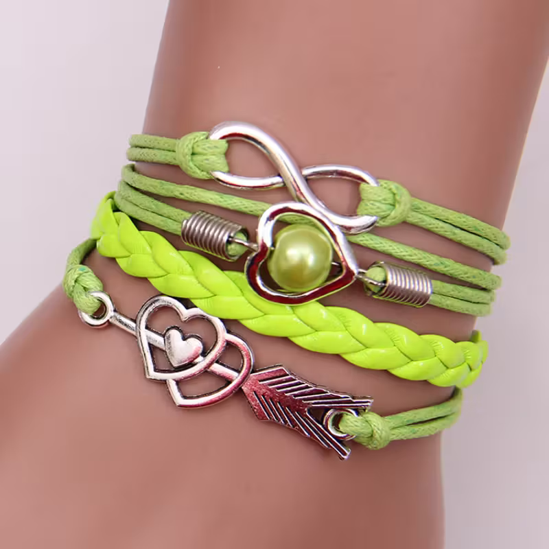 Pulseira Moda Retro Arco de Cupido