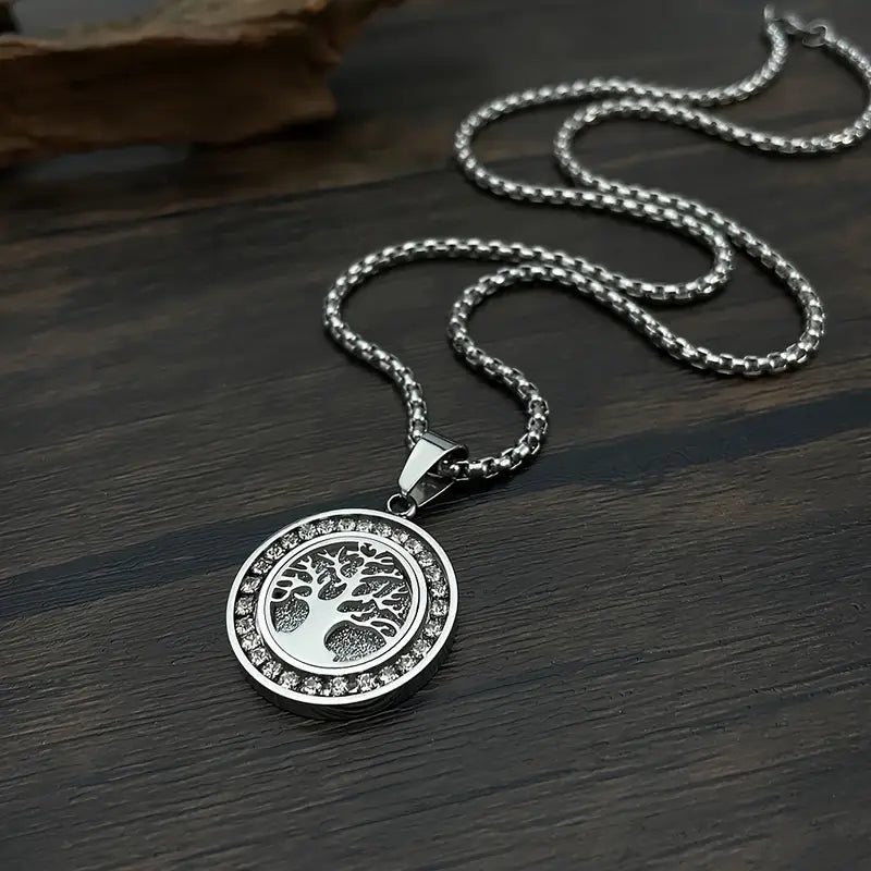 Colar Árvore da Vida em Tom Dourado Luxuoso com Zircônias