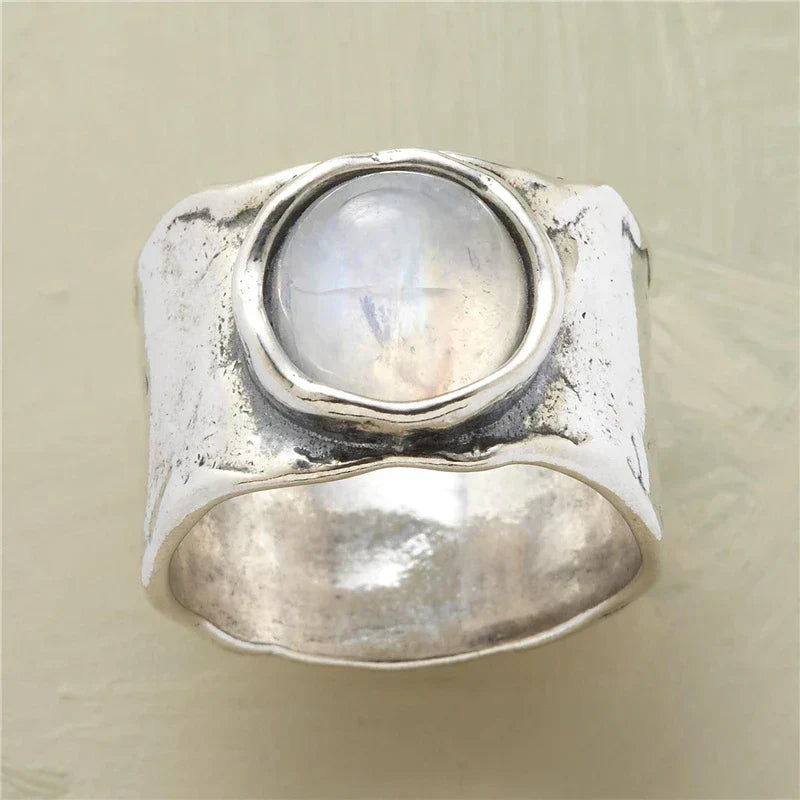 Anel Blanda Pedra da Lua