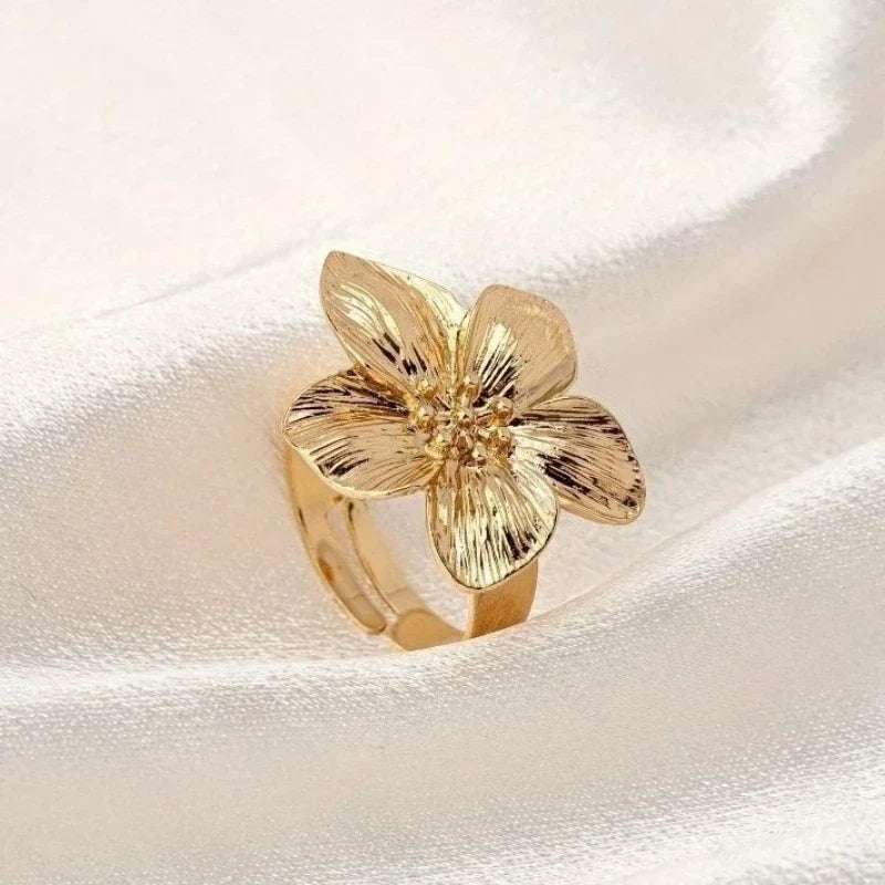 Anel Flor de Ouro