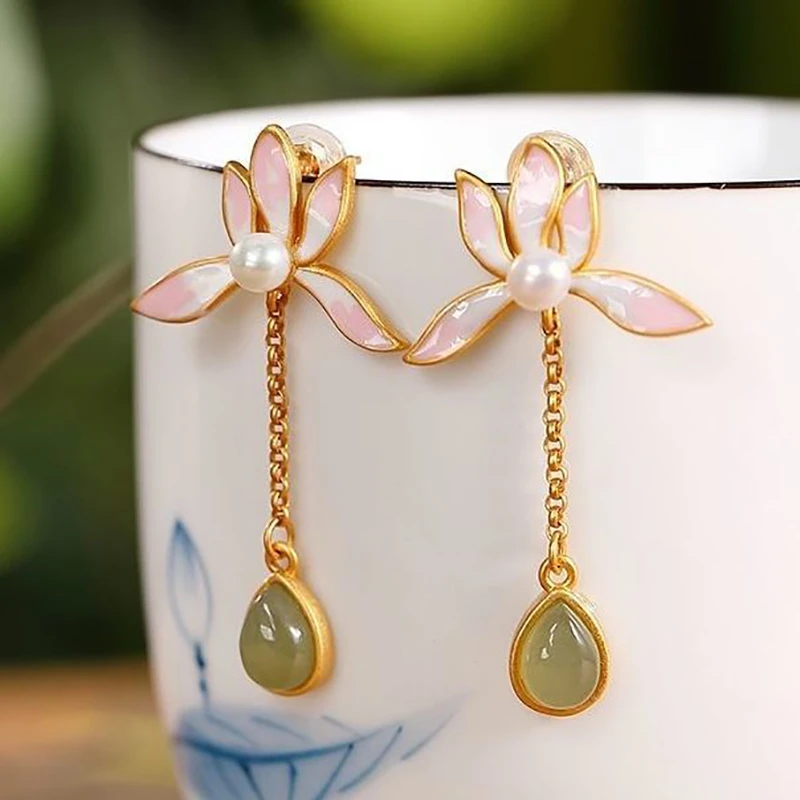 Brincos Flor Vintage