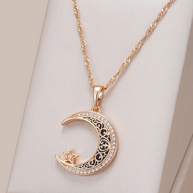 Colar Lua Elegante e Brilhante