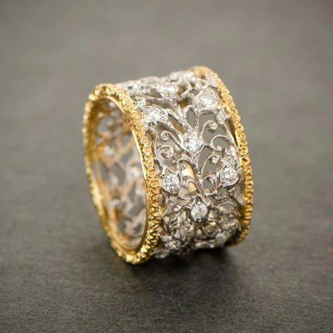Anel Vintage com Zircônia Ivy