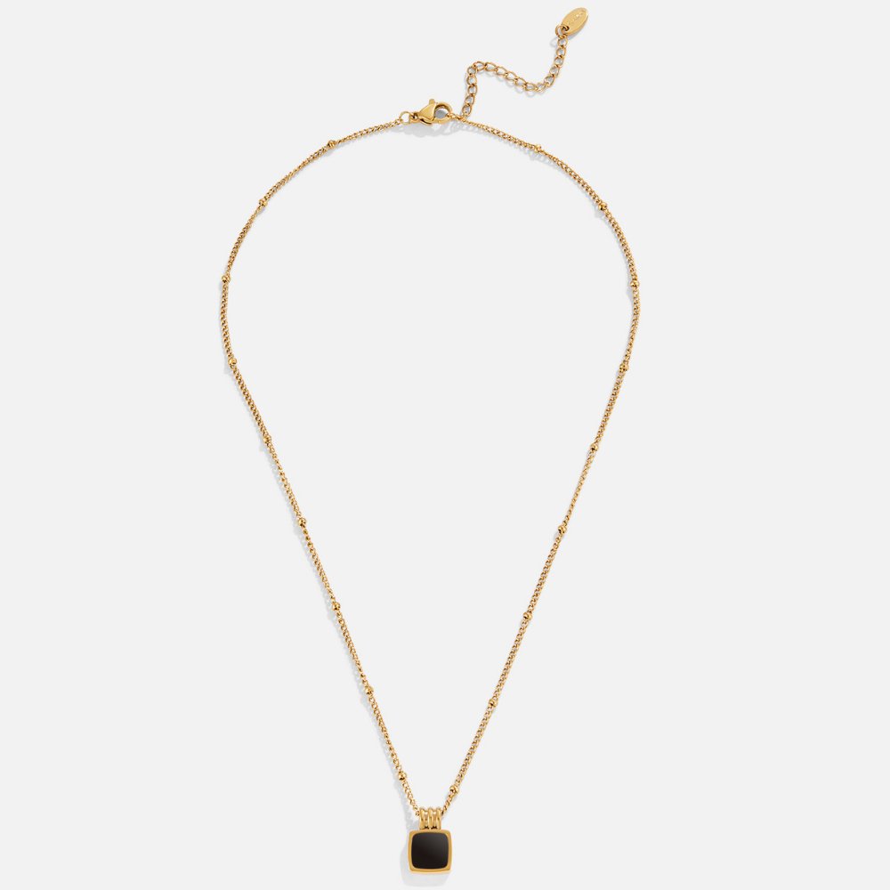 Colar com Pendente Lucia em Preto