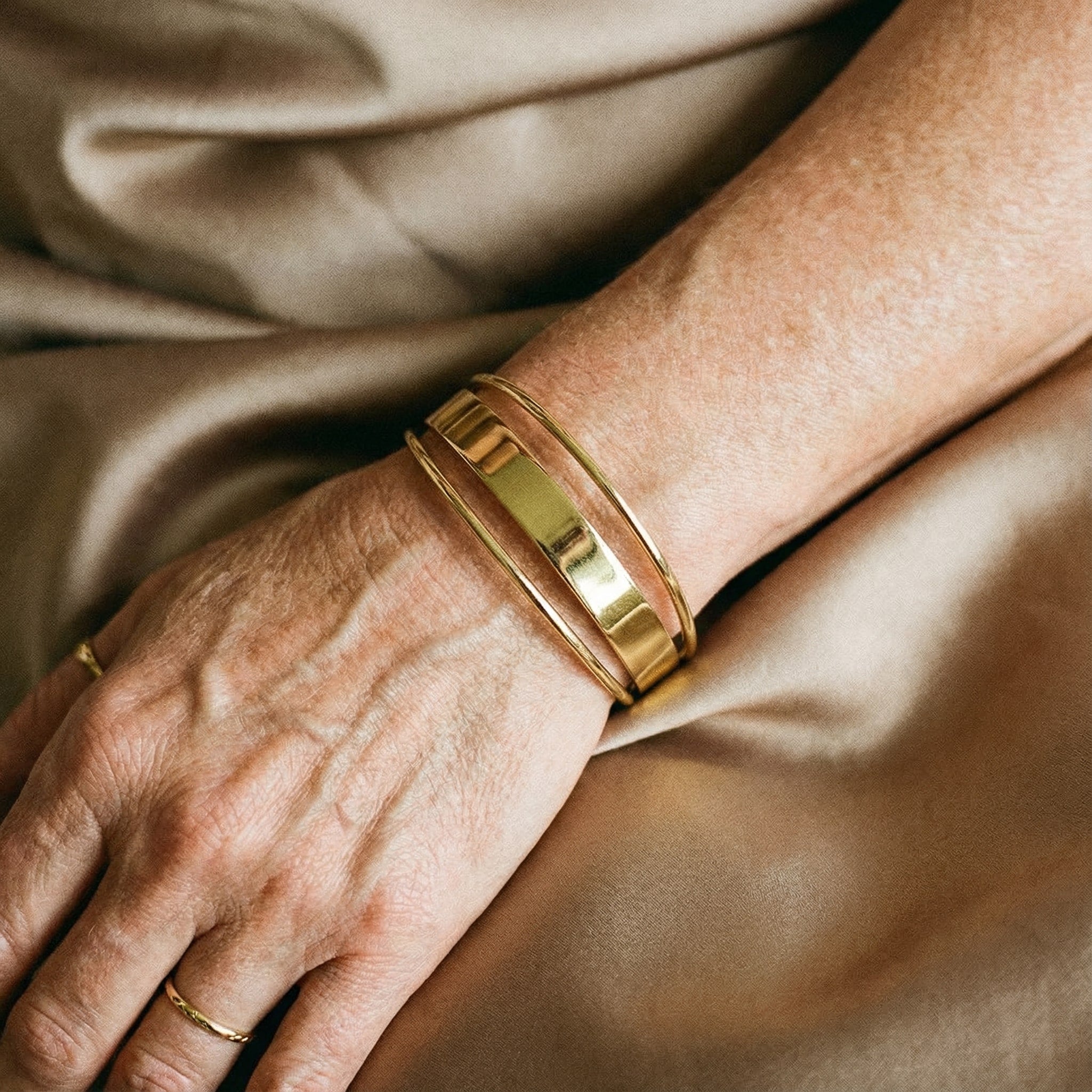 Pulseira Clássica de Ouro