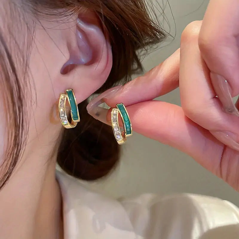 Brincos Chloé Feuillage