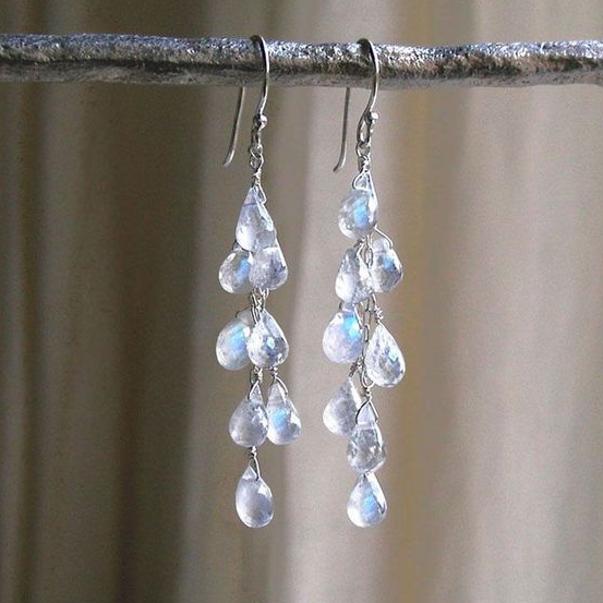 Brincos Vintage Cristal