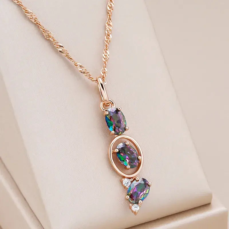 Colar Elegante Multicolorido
