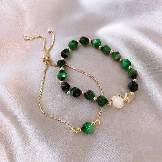 Pulseiras Verdes Elegantes
